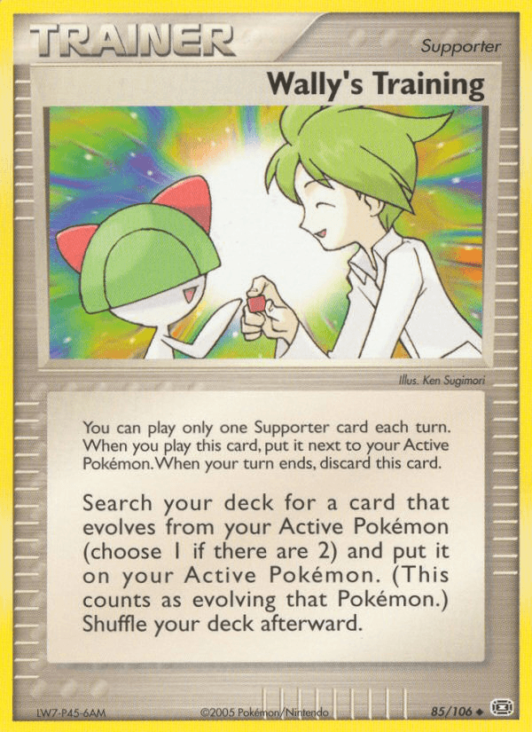 Wally's Training, kortbilde fra pokemontcg.io