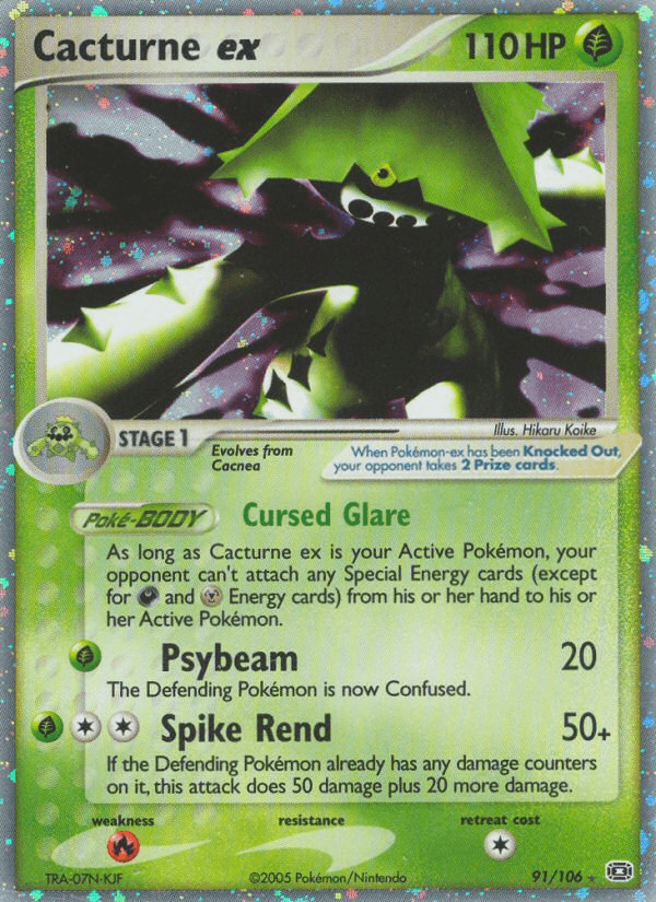 Cacturne ex, kortbilde fra pokemontcg.io