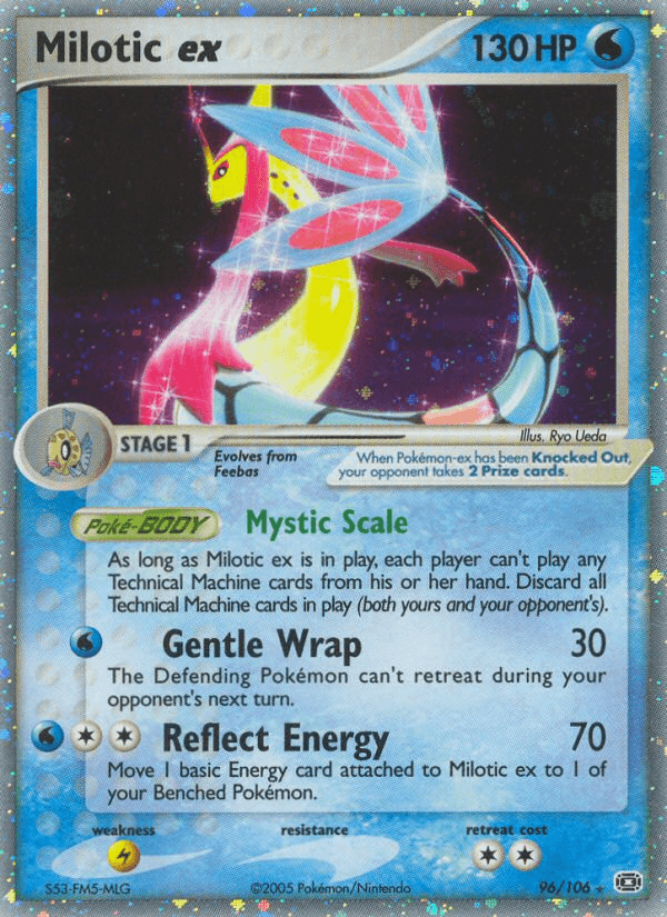 Milotic ex, kortbilde fra pokemontcg.io