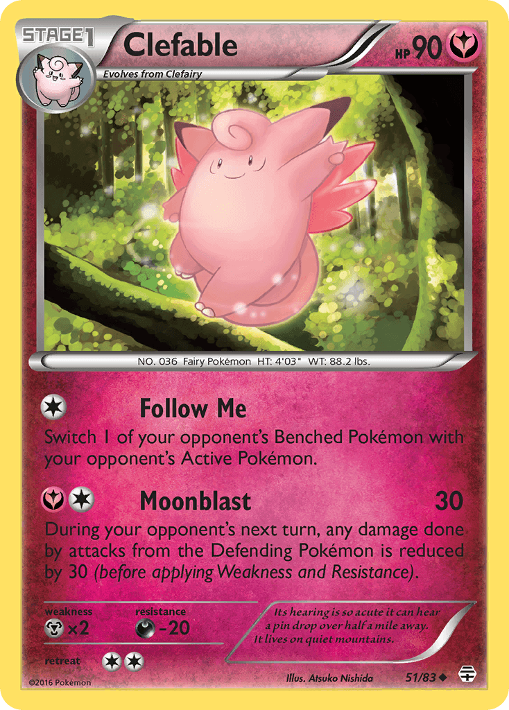 Clefable, kortbilde fra pokemontcg.io