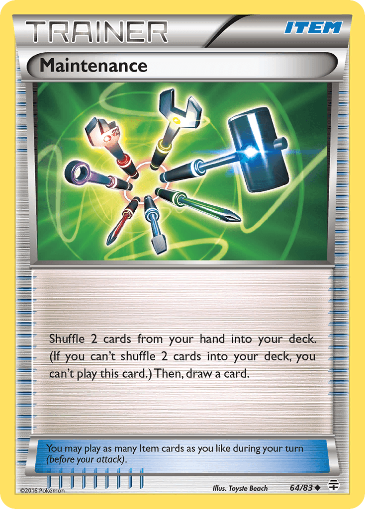 Maintenance, kortbilde fra pokemontcg.io