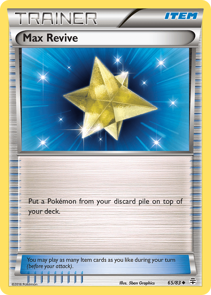 Max Revive, kortbilde fra pokemontcg.io