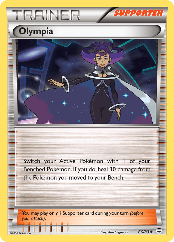 Olympia, kortbilde fra pokemontcg.io