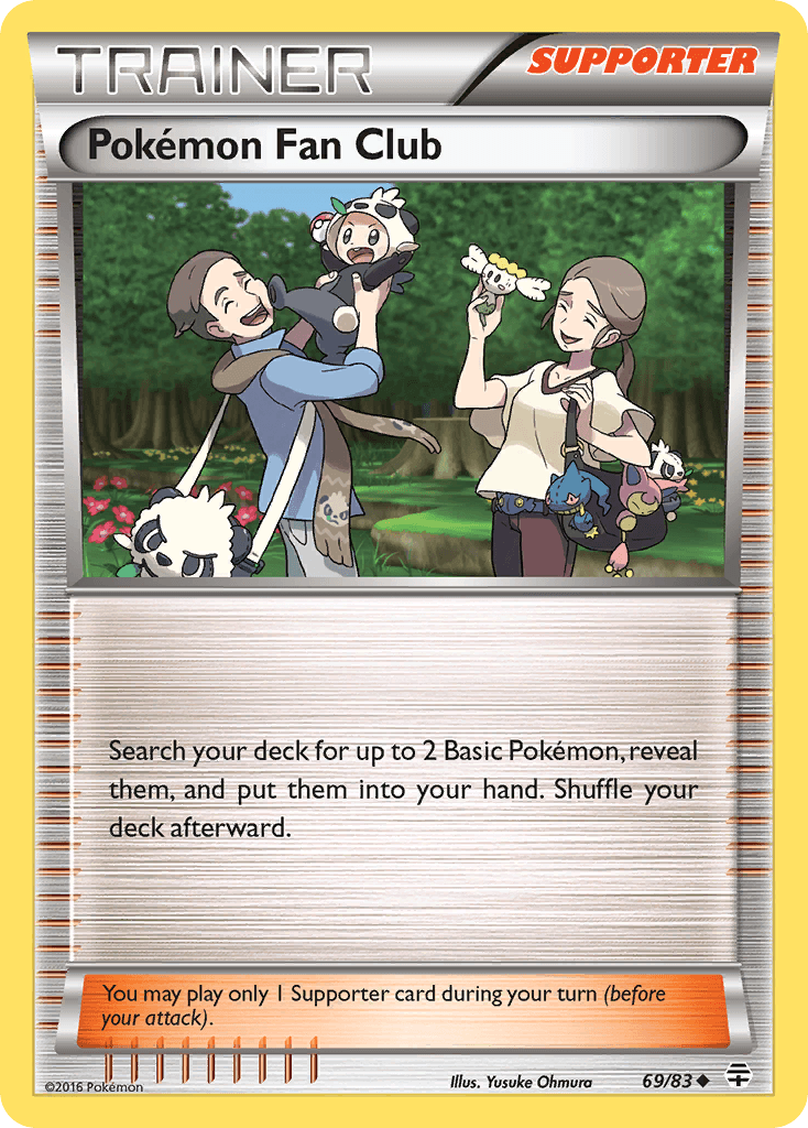 Pokémon Fan Club, kortbilde fra pokemontcg.io