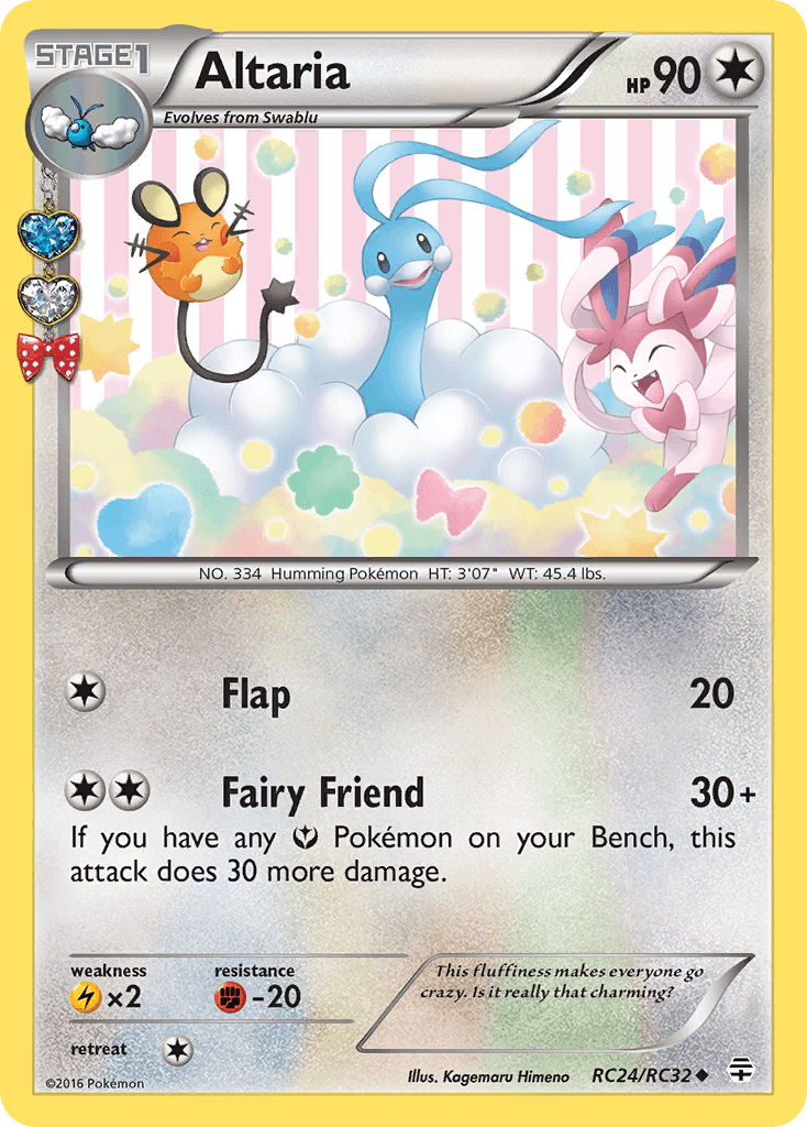 Altaria, kortbilde fra pokemontcg.io
