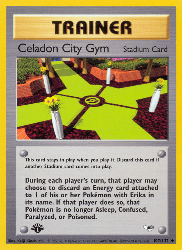 Celadon City Gym, kortbilde fra pokemontcg.io
