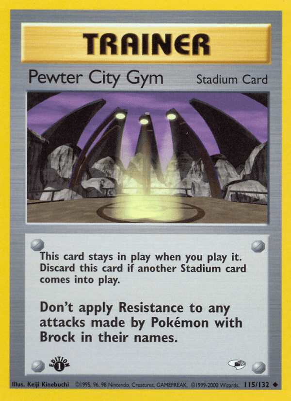 Pewter City Gym, kortbilde fra pokemontcg.io