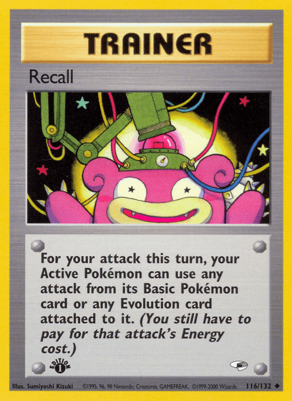 Recall, kortbilde fra pokemontcg.io