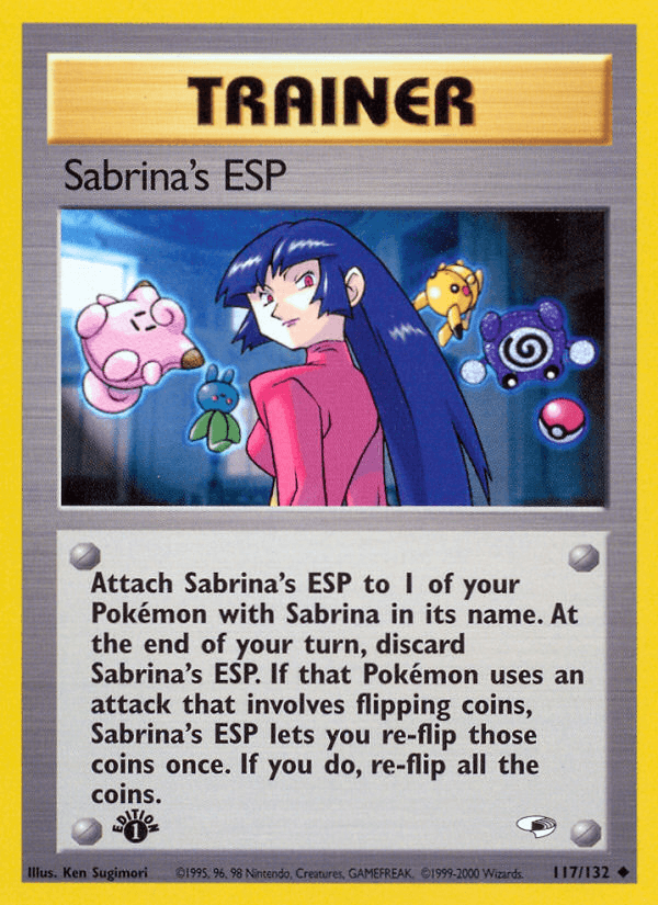 Sabrina's ESP, kortbilde fra pokemontcg.io