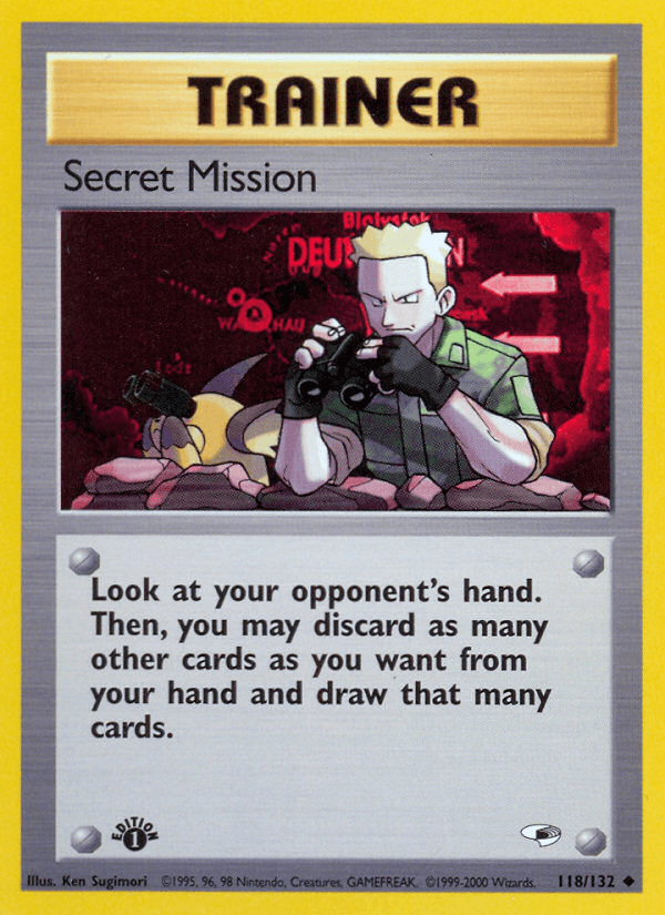 Secret Mission, kortbilde fra pokemontcg.io