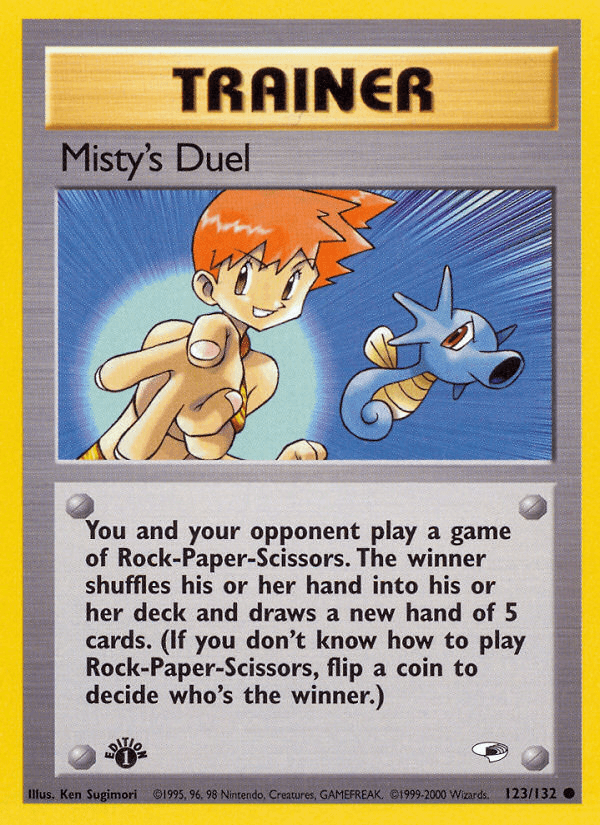 Misty's Duel, kortbilde fra pokemontcg.io