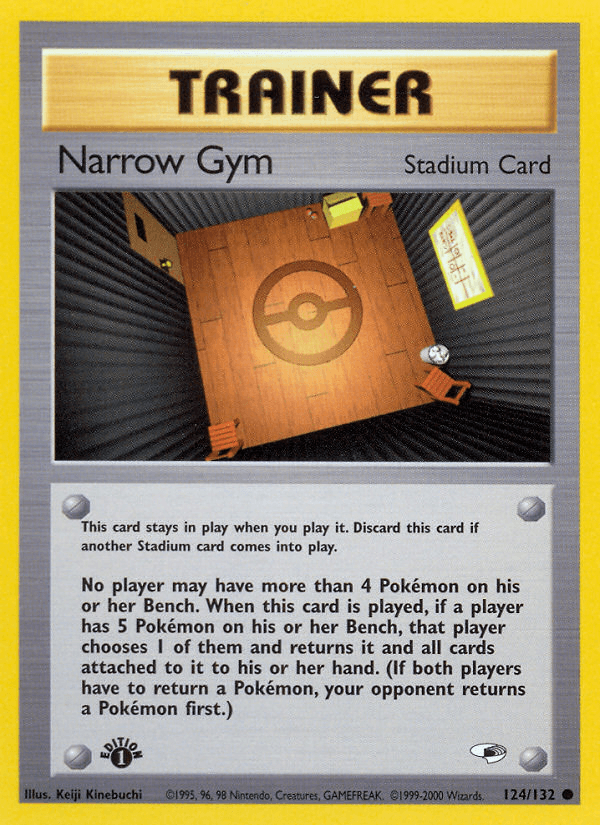 Narrow Gym, kortbilde fra pokemontcg.io