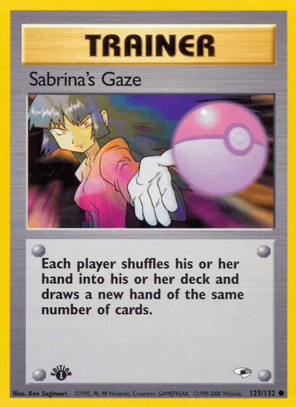 Sabrina's Gaze, kortbilde fra pokemontcg.io