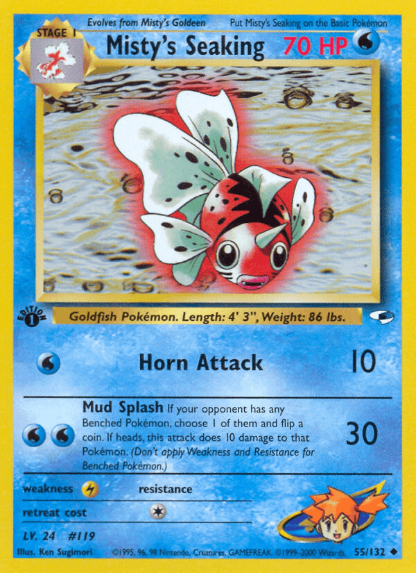 Misty's Seaking, kortbilde fra pokemontcg.io