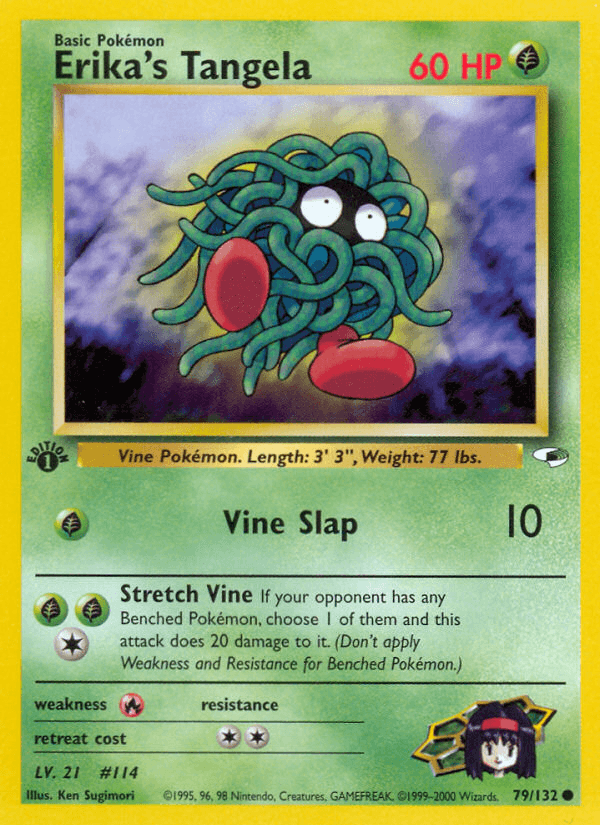 Erika's Tangela, kortbilde fra pokemontcg.io