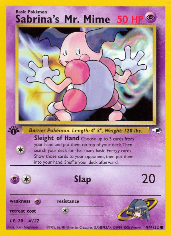 Sabrina's Mr. Mime, kortbilde fra pokemontcg.io