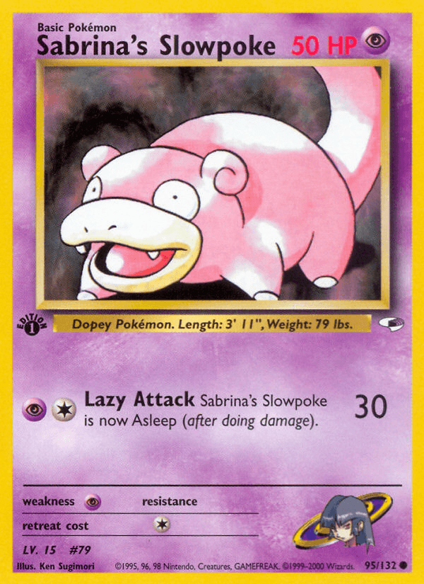 Sabrina's Slowpoke, kortbilde fra pokemontcg.io