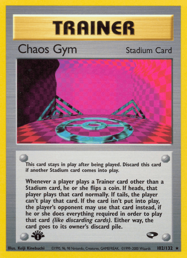 Chaos Gym, kortbilde fra pokemontcg.io