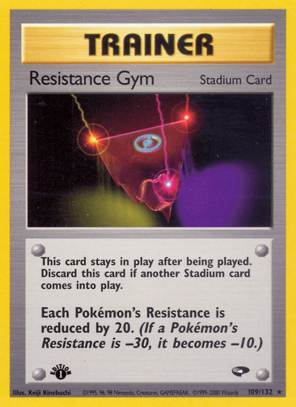 Resistance Gym, kortbilde fra pokemontcg.io