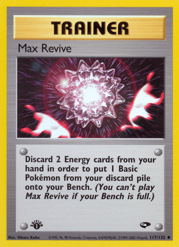 Max Revive, kortbilde fra pokemontcg.io