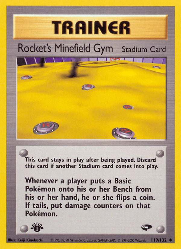 Rocket's Minefield Gym, kortbilde fra pokemontcg.io