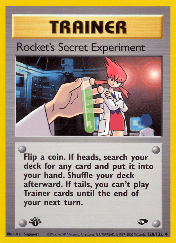 Rocket's Secret Experiment, kortbilde fra pokemontcg.io