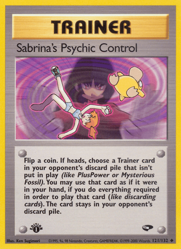 Sabrina's Psychic Control, kortbilde fra pokemontcg.io