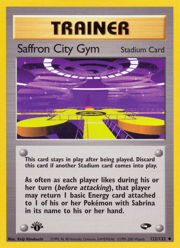 Saffron City Gym, kortbilde fra pokemontcg.io