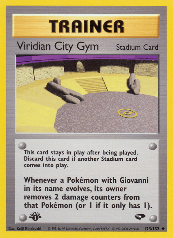 Viridian City Gym, kortbilde fra pokemontcg.io