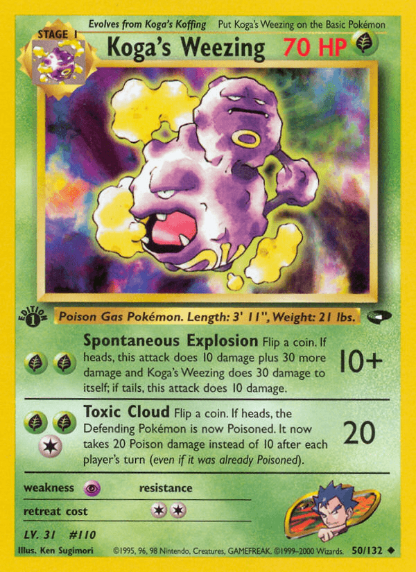 Koga's Weezing, kortbilde fra pokemontcg.io