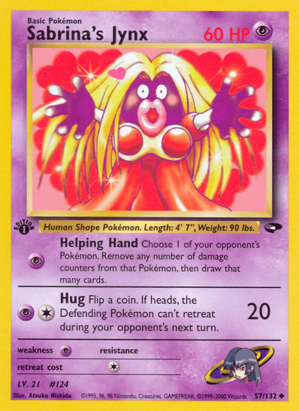 Sabrina's Jynx, kortbilde fra pokemontcg.io