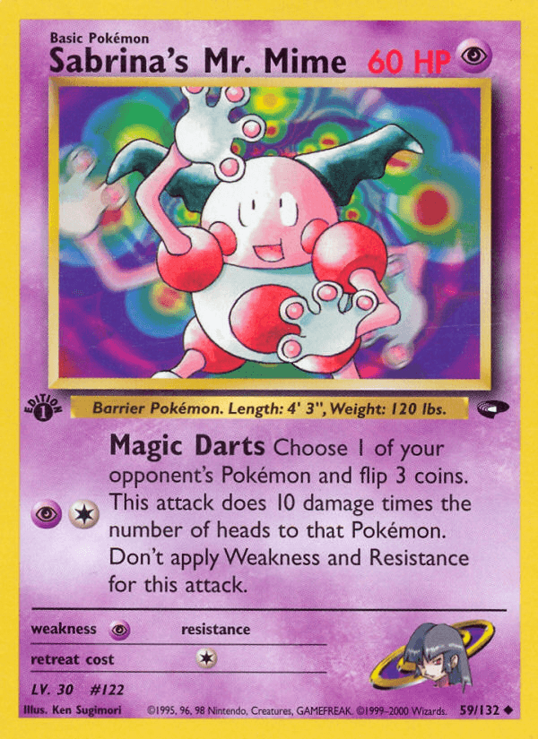 Sabrina's Mr. Mime, kortbilde fra pokemontcg.io