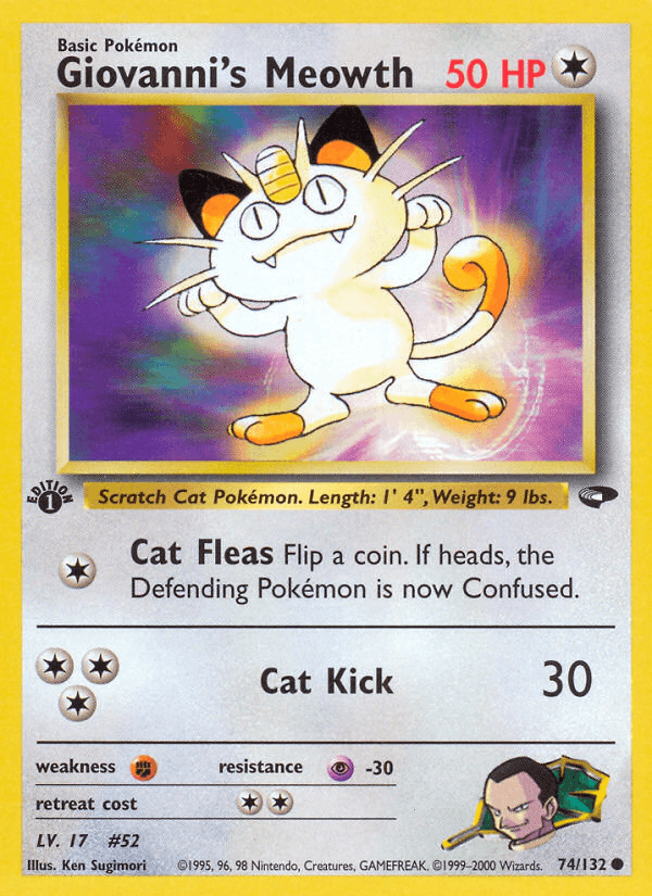 Giovanni's Meowth, kortbilde fra pokemontcg.io