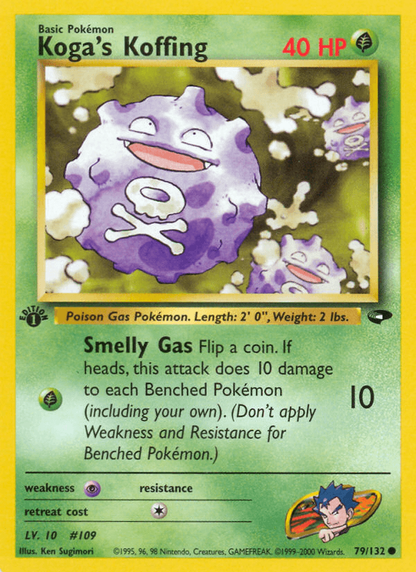 Koga's Koffing, kortbilde fra pokemontcg.io