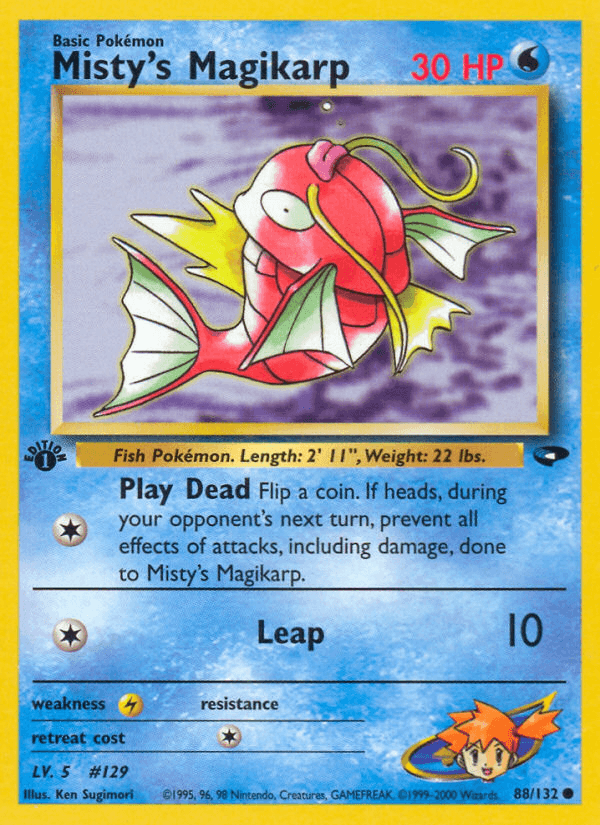 Misty's Magikarp, kortbilde fra pokemontcg.io