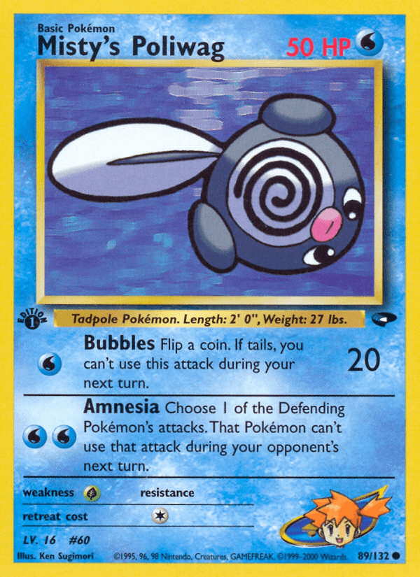 Misty's Poliwag, kortbilde fra pokemontcg.io