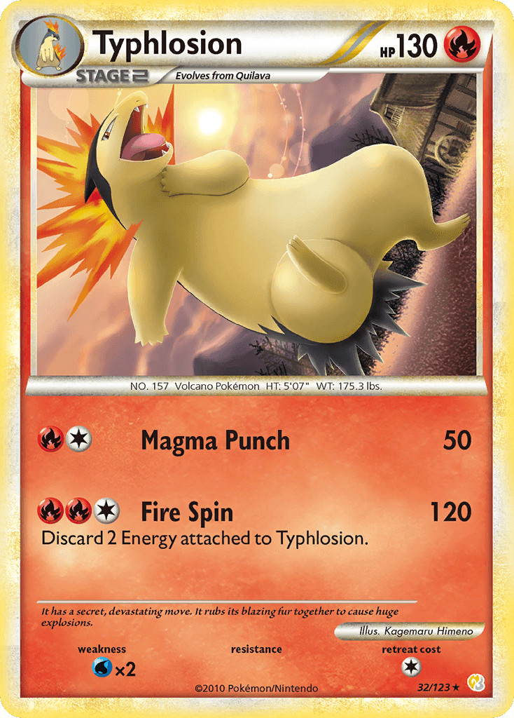 Typhlosion, kortbilde fra pokemontcg.io