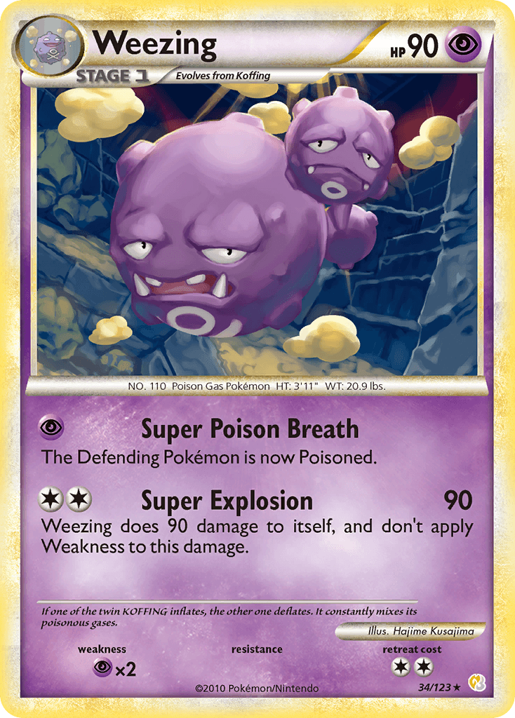 Weezing, kortbilde fra pokemontcg.io