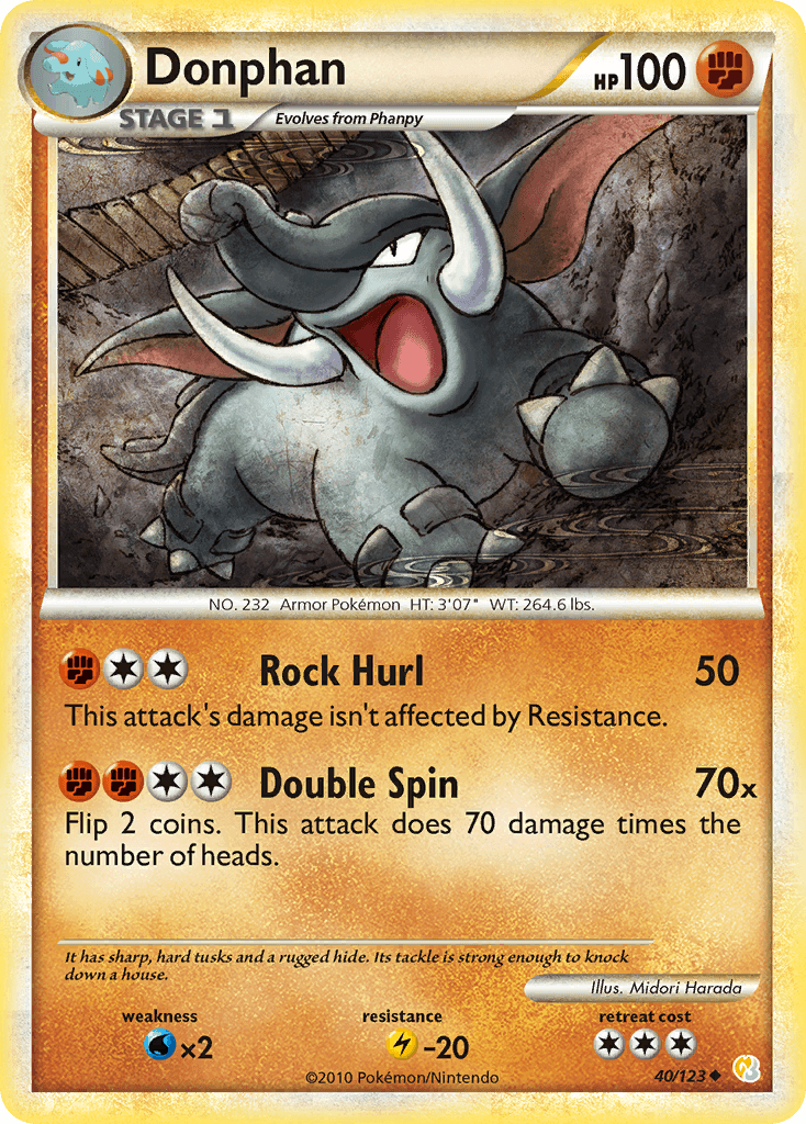 Donphan, kortbilde fra pokemontcg.io