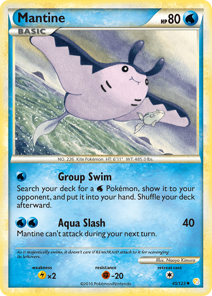 Mantine, kortbilde fra pokemontcg.io