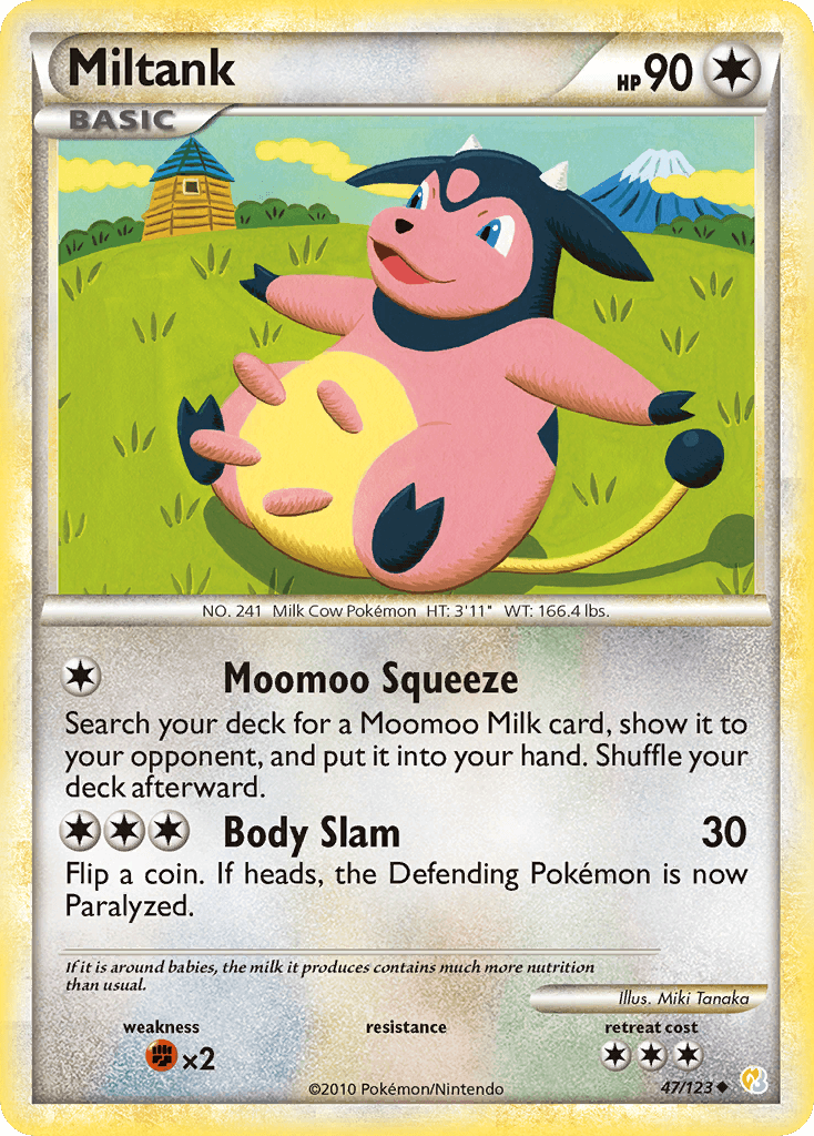 Miltank, kortbilde fra pokemontcg.io