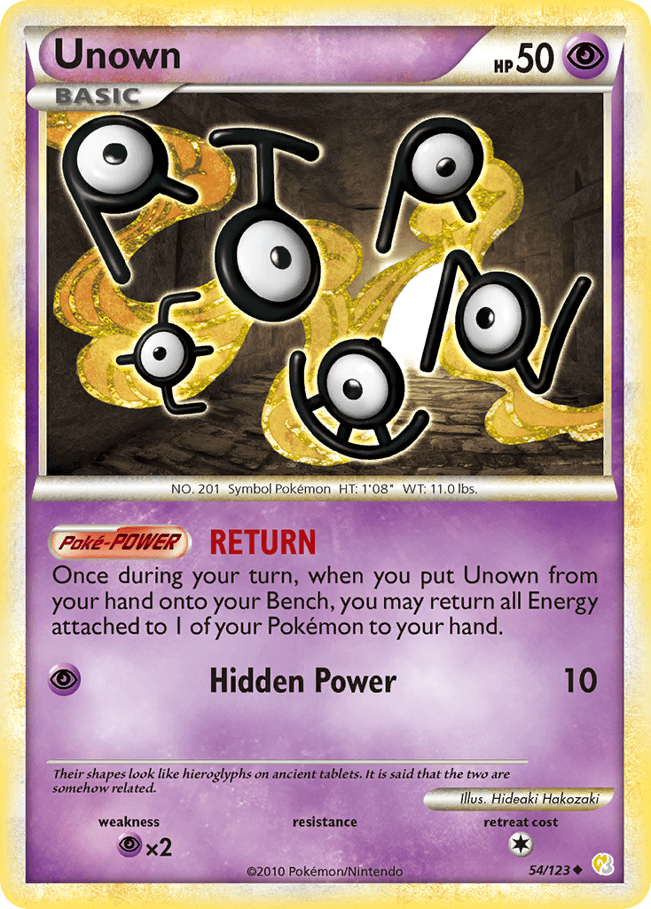 Unown, kortbilde fra pokemontcg.io
