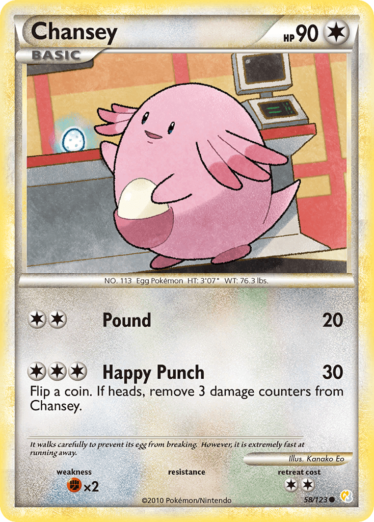 Chansey, kortbilde fra pokemontcg.io