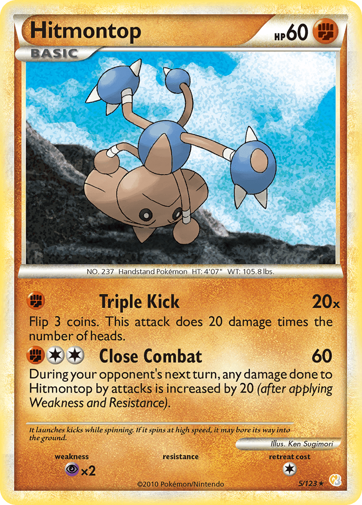 Hitmontop, kortbilde fra pokemontcg.io