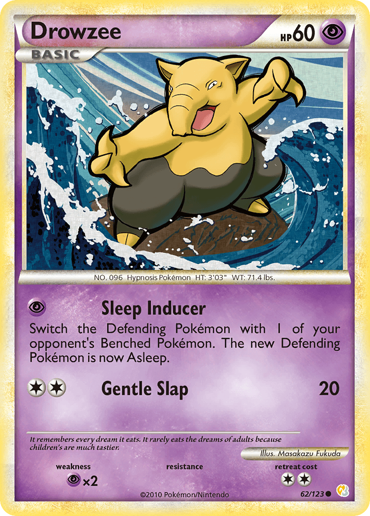 Drowzee, kortbilde fra pokemontcg.io