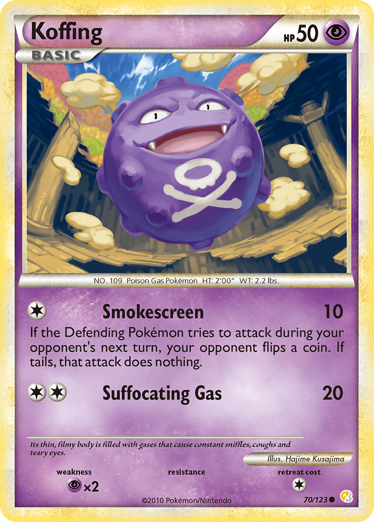 Koffing, kortbilde fra pokemontcg.io
