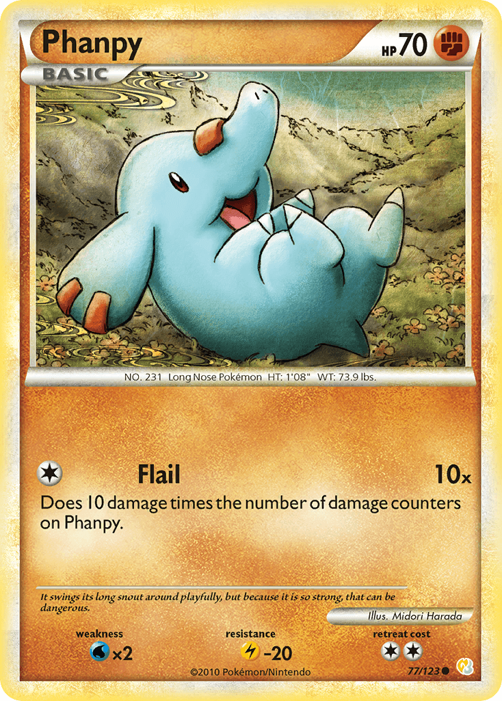 Phanpy, kortbilde fra pokemontcg.io