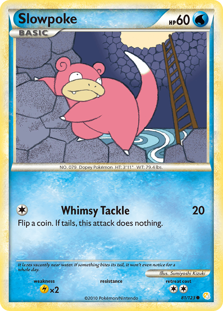 Slowpoke, kortbilde fra pokemontcg.io