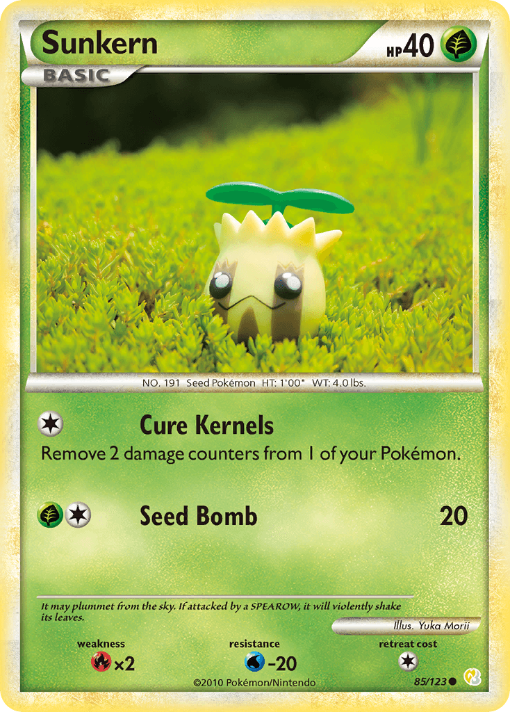 Sunkern, kortbilde fra pokemontcg.io