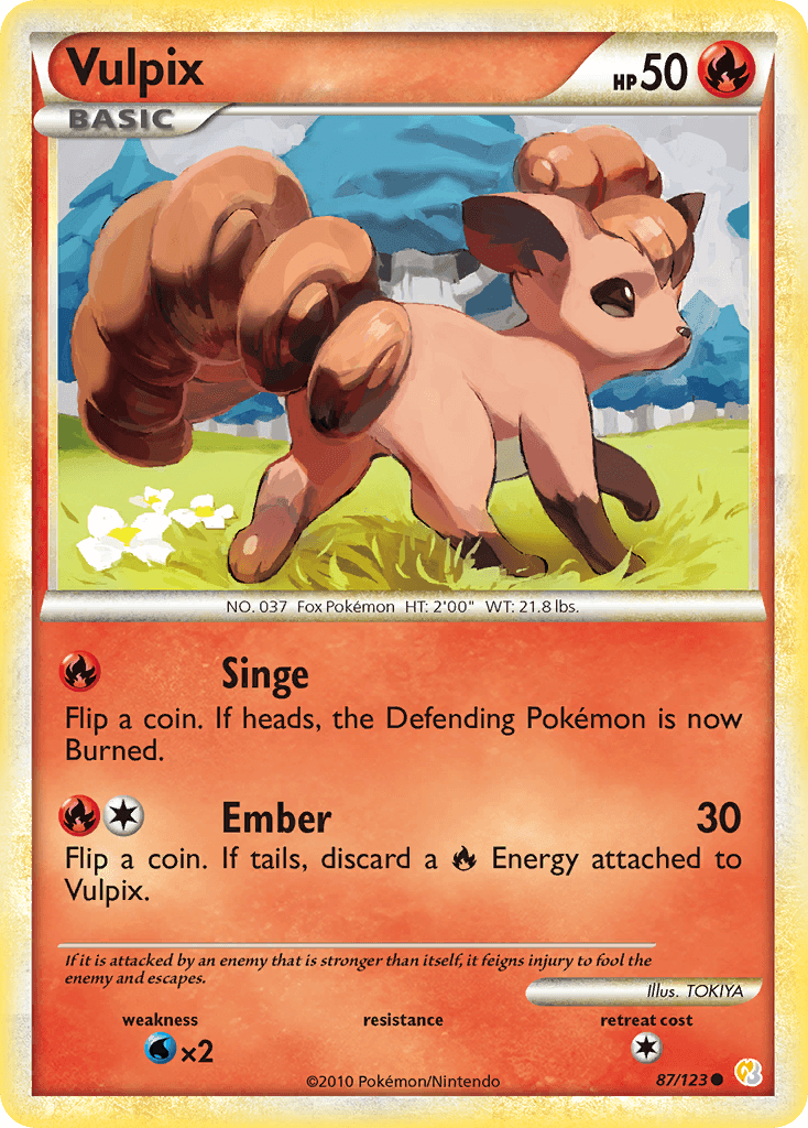 Vulpix, kortbilde fra pokemontcg.io